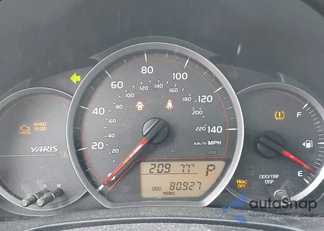 2014 Toyota Yaris Le (Tmmf Plant) из США, поврежденный, VIN VNKKTUD37EA001036